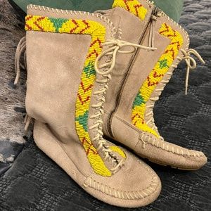 House of Harlow misha moccasins